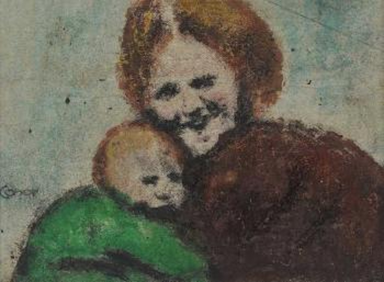 Mother & child by William Conor