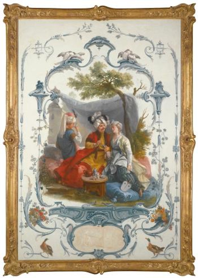 The Turkish Lovers by French School
