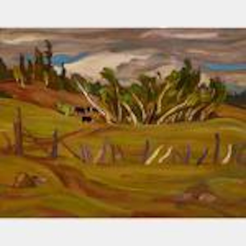 Ranch Land, Cariboo, B.C., 1943 by Alexander Young Jackson