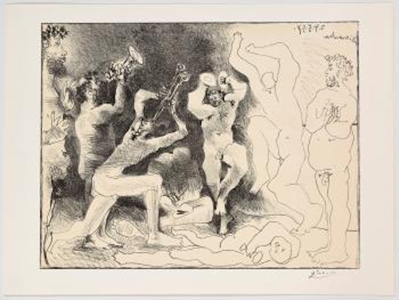 La Danse des Faunes by Pablo Picasso