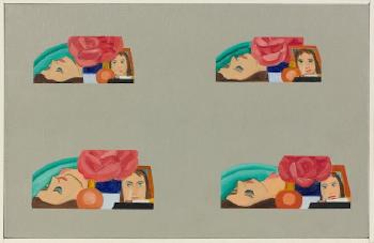 Multiple study for bedroom painting #32 by Tom Wesselmann