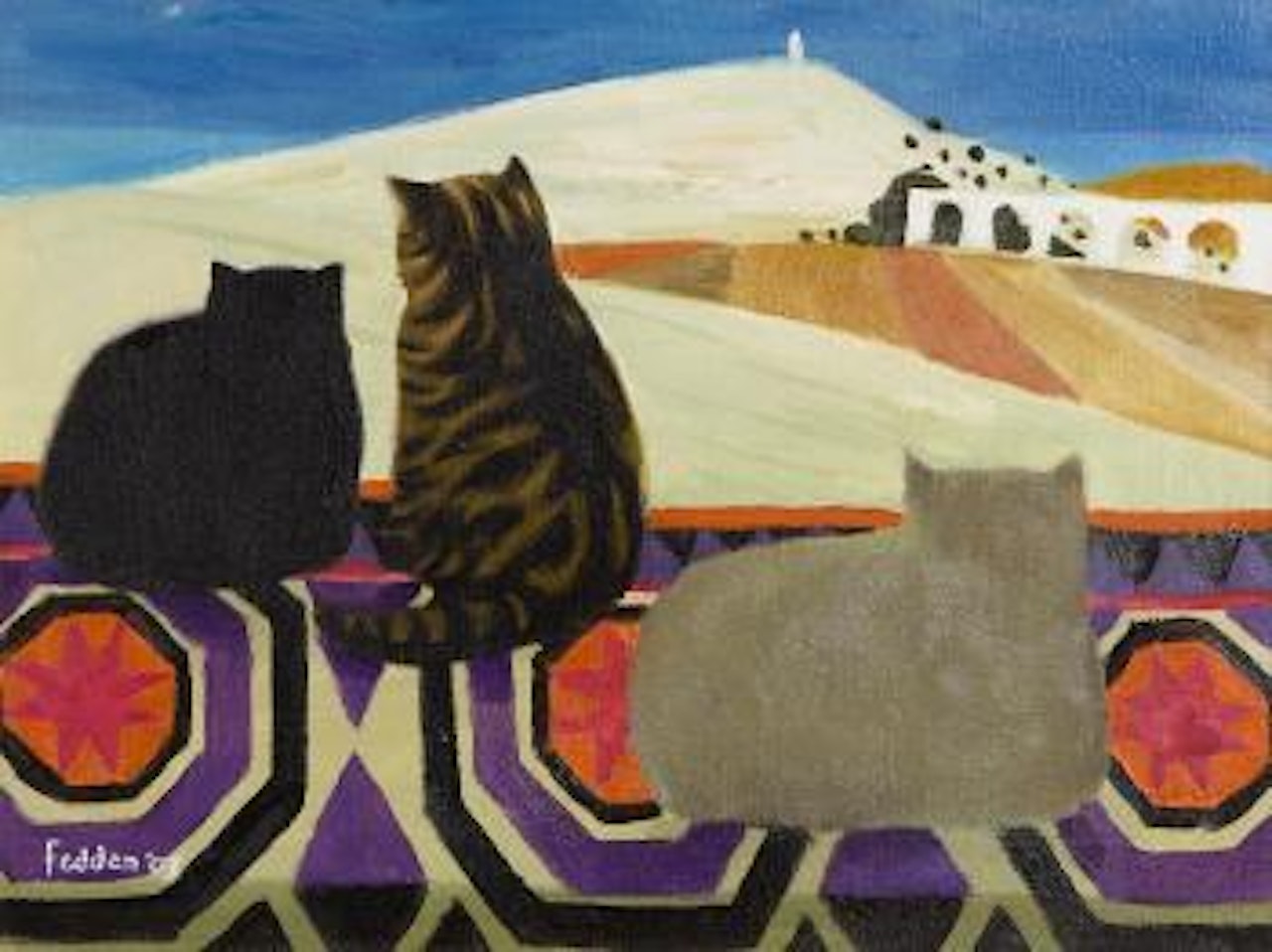 Cats by Mary Fedden