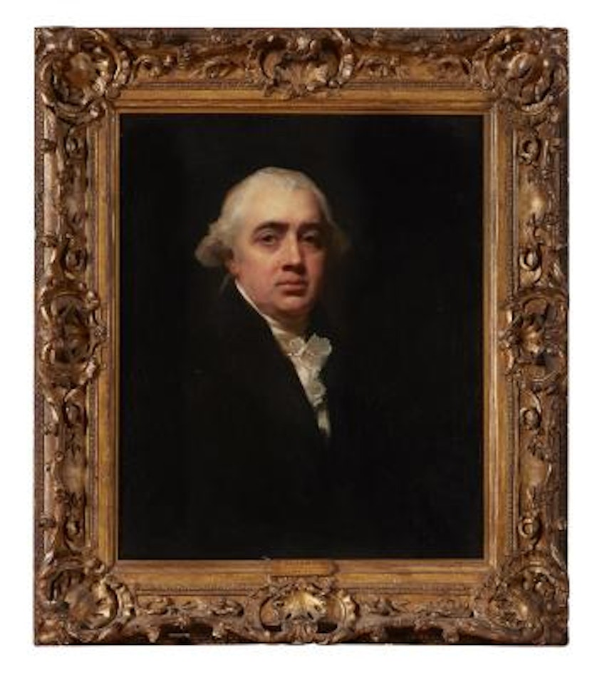 Half length portrait of Dr. James Hamilton by Henry Raeburn