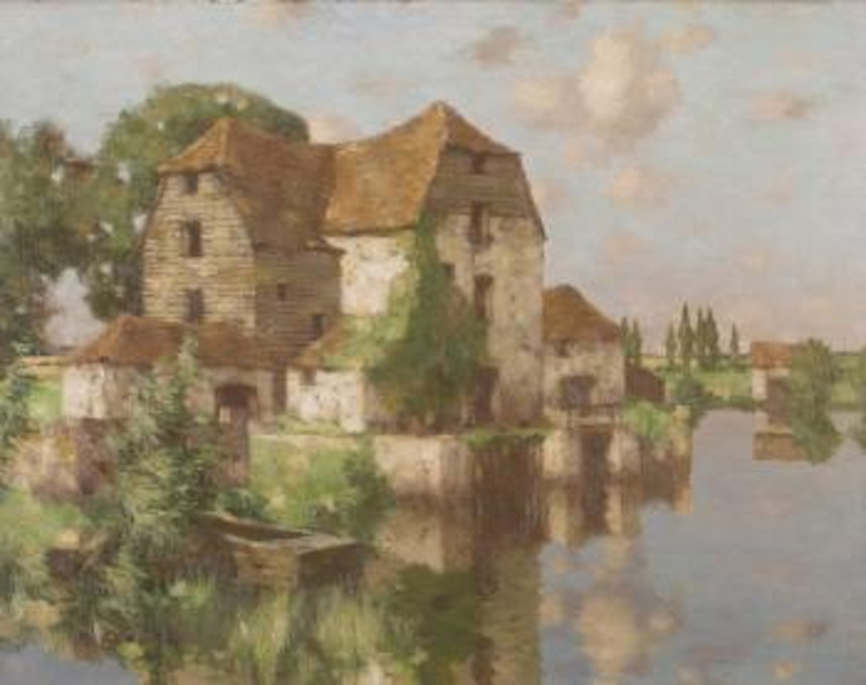 An old English mill by David Gauld