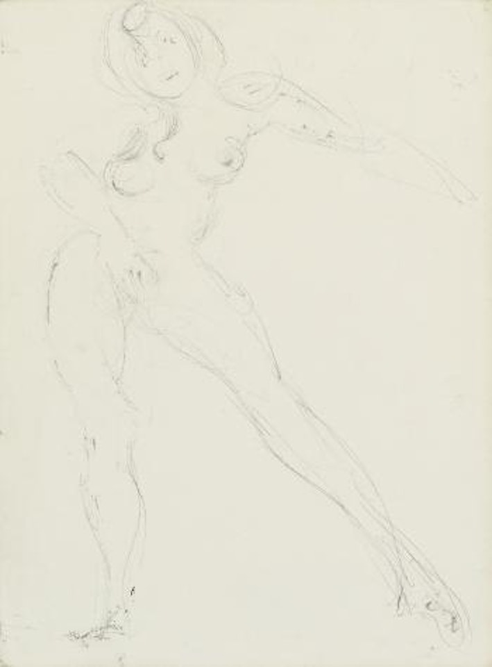 Nu érotique by Salvador Dali