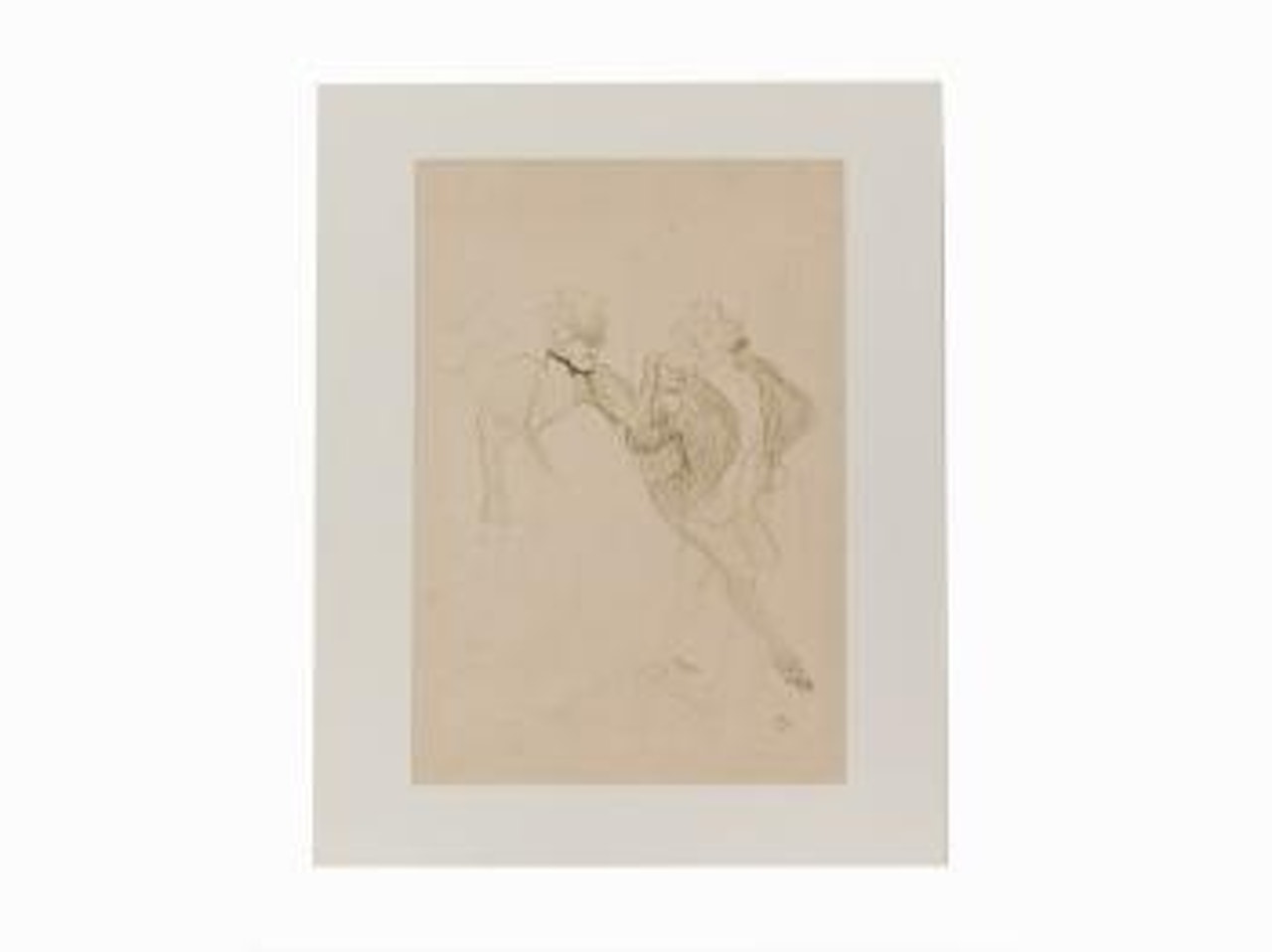 ‘Réjane et Galipaux, dans Madame Sans-Gêne’ by Henri de Toulouse-Lautrec