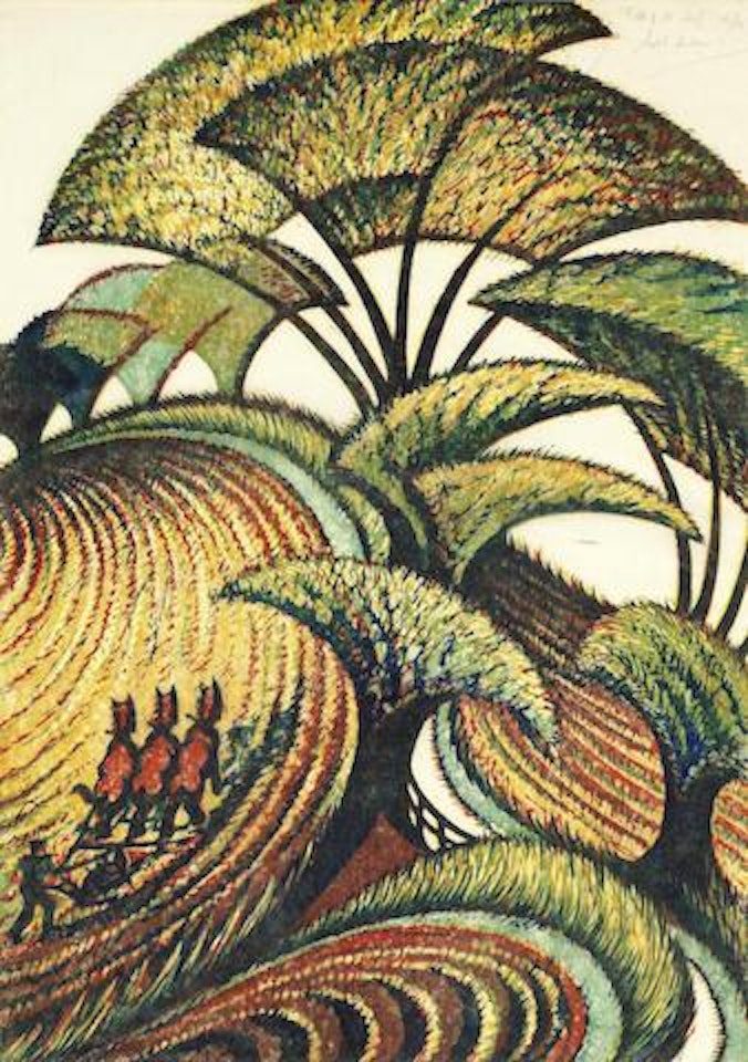 Fall of the Leaf (Coppel SA 30; Leaper 32) by Sybil Andrews