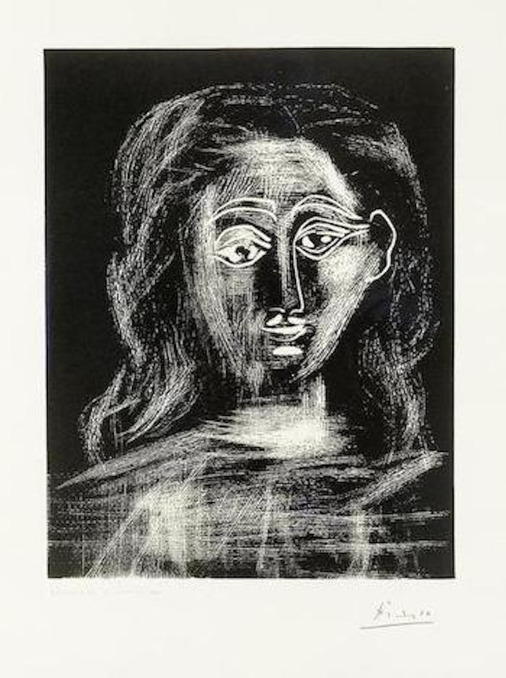 Buste de Femme (Bloch 1091; Baer 1295) by Pablo Picasso