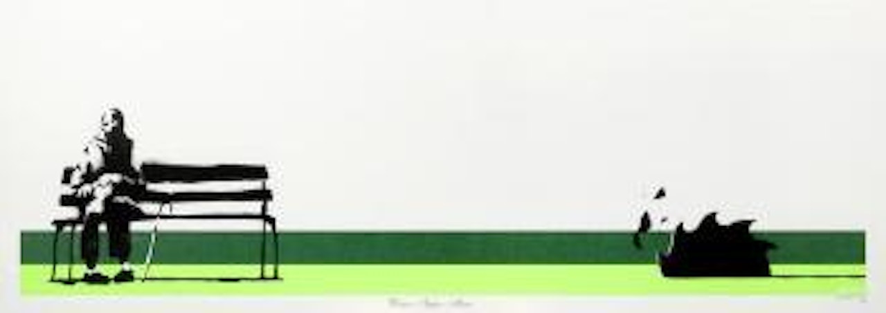 Weston-Super-Mare (Lime Green) by Banksy