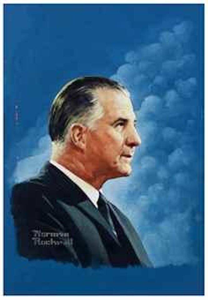 Spiro Agnew by Norman Rockwell
