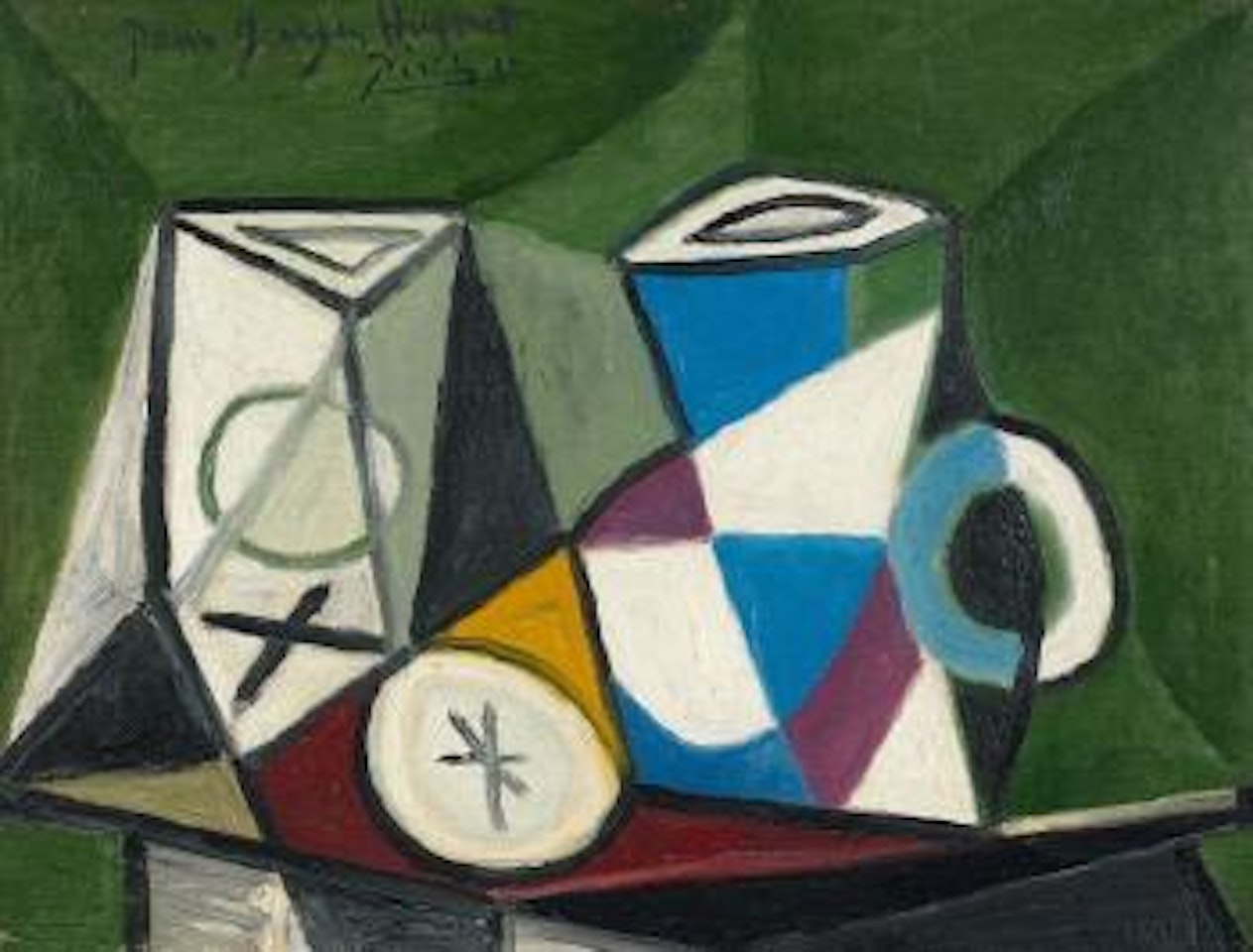 Verre et pichet by Pablo Picasso