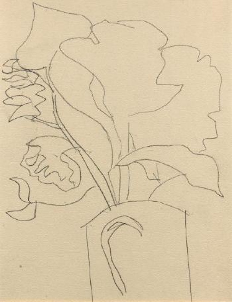 Vase de fleurs by Fernand Leger