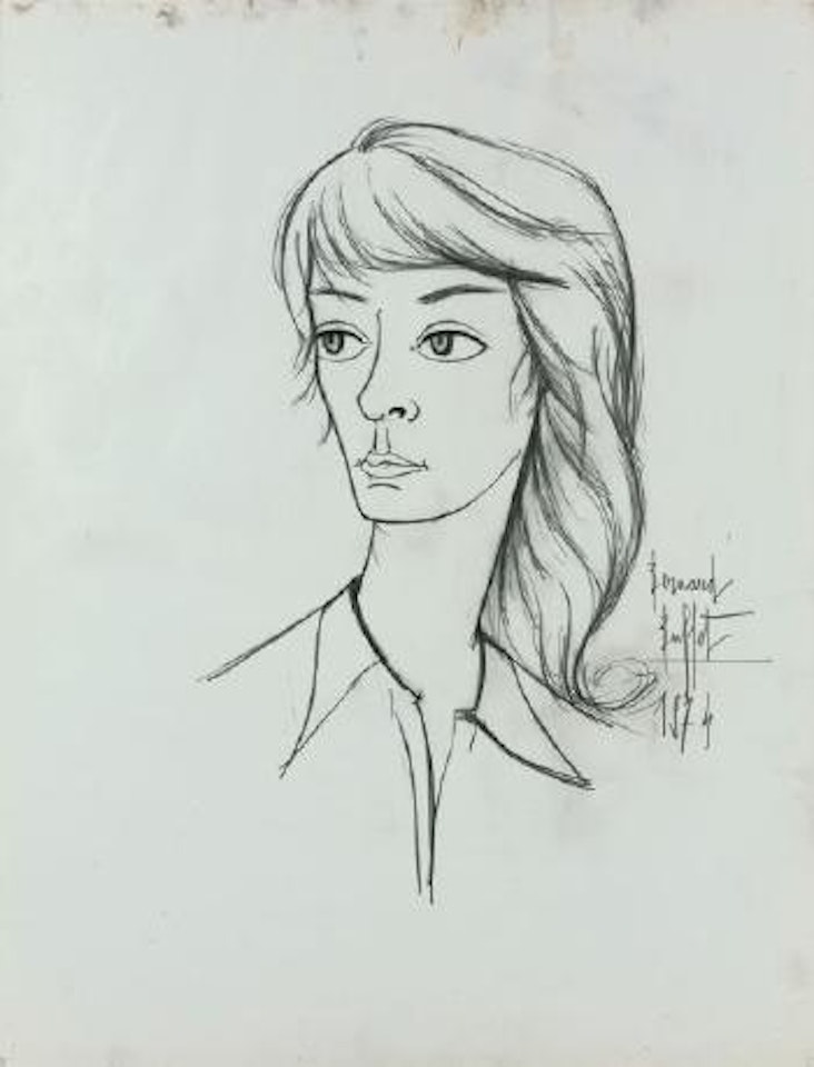 Portrait d'Annabel by Bernard Buffet