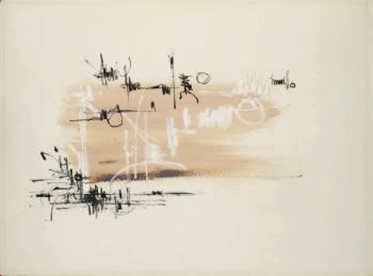 Composition by Georges Mathieu