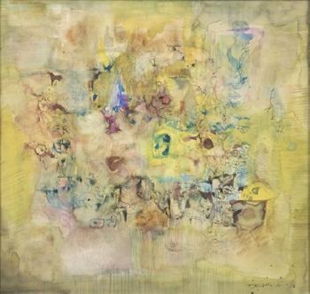 Composition by Zao Wou-Ki