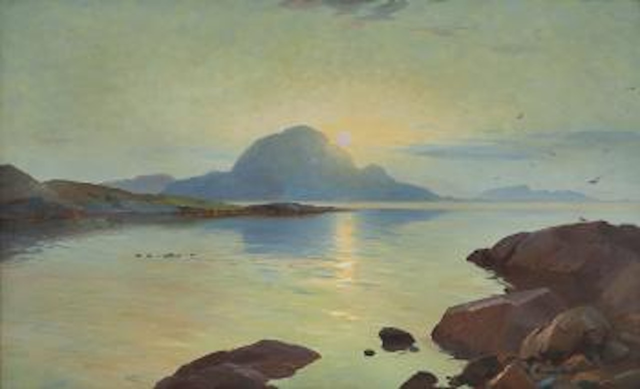 Sommeraften Helgeland - Torghatten by Even Ulving
