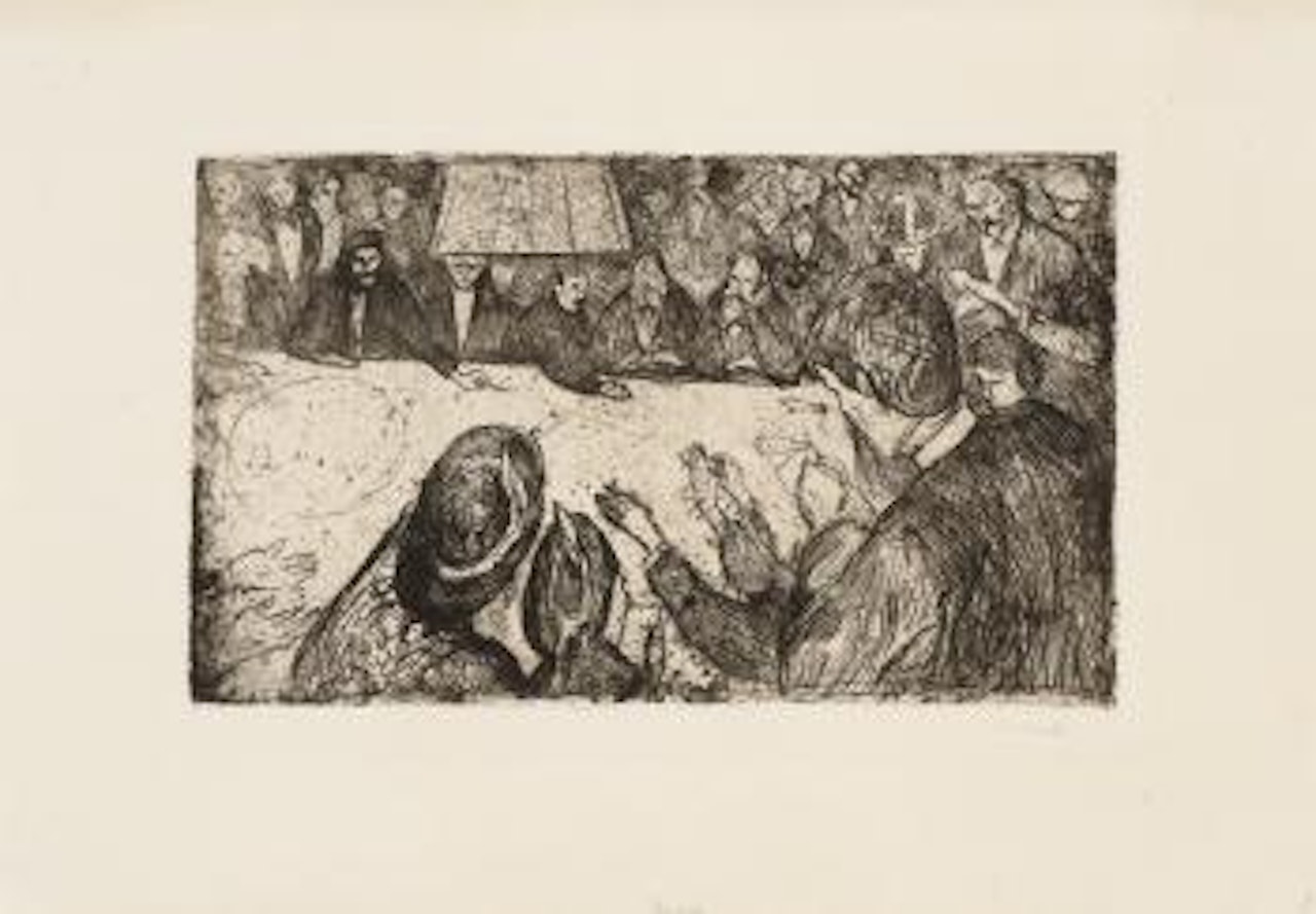 Ruletten by Edvard Munch