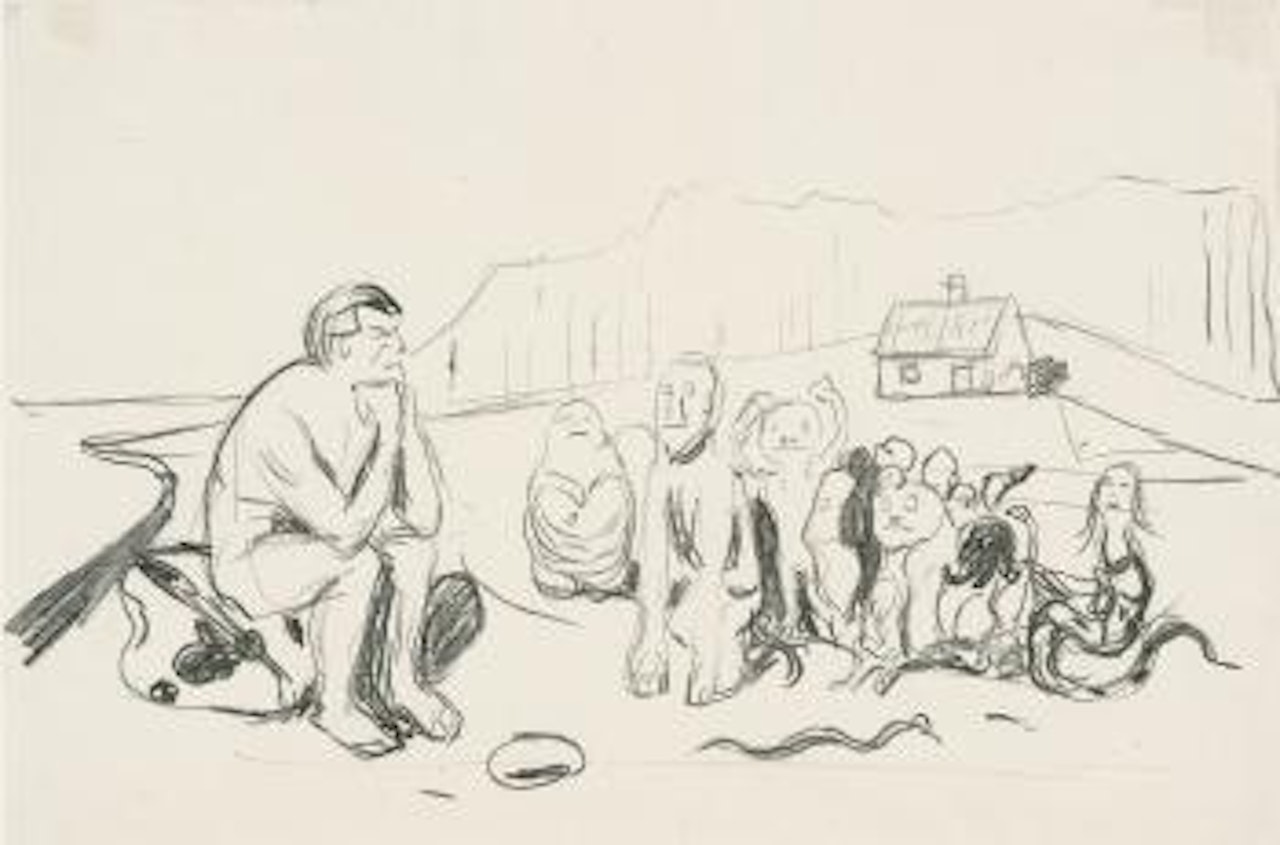 Alfas avkom by Edvard Munch