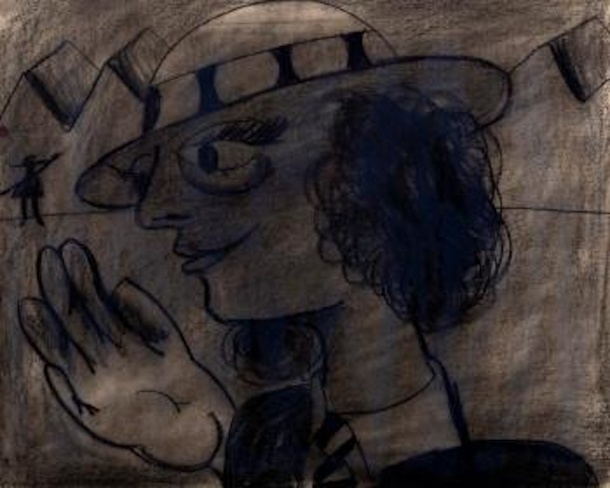 School girl by Charles Blackman