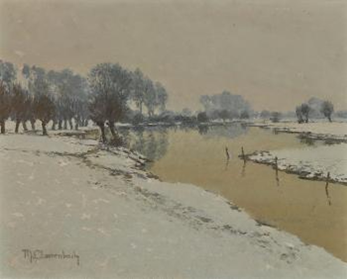 Winterlandschaft by Max Clarenbach