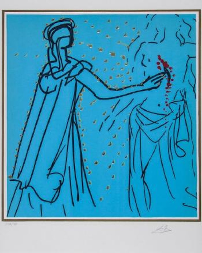 From the Knights of the Round Table by Salvador Dali