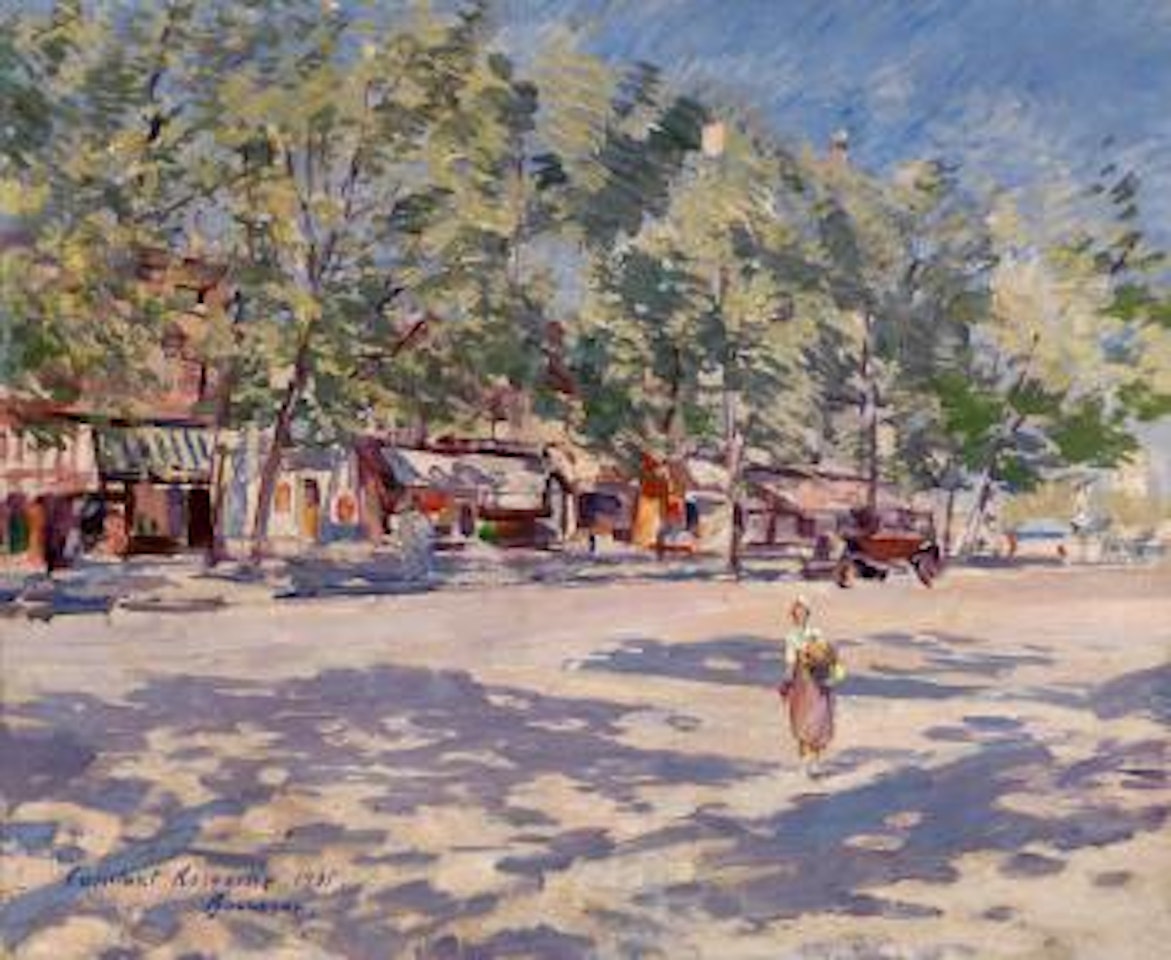 Boulogne by Konstantin Alekseevich Korovin