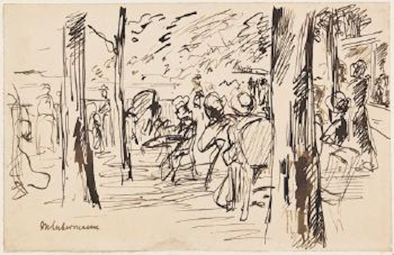Im Garten by Max Liebermann