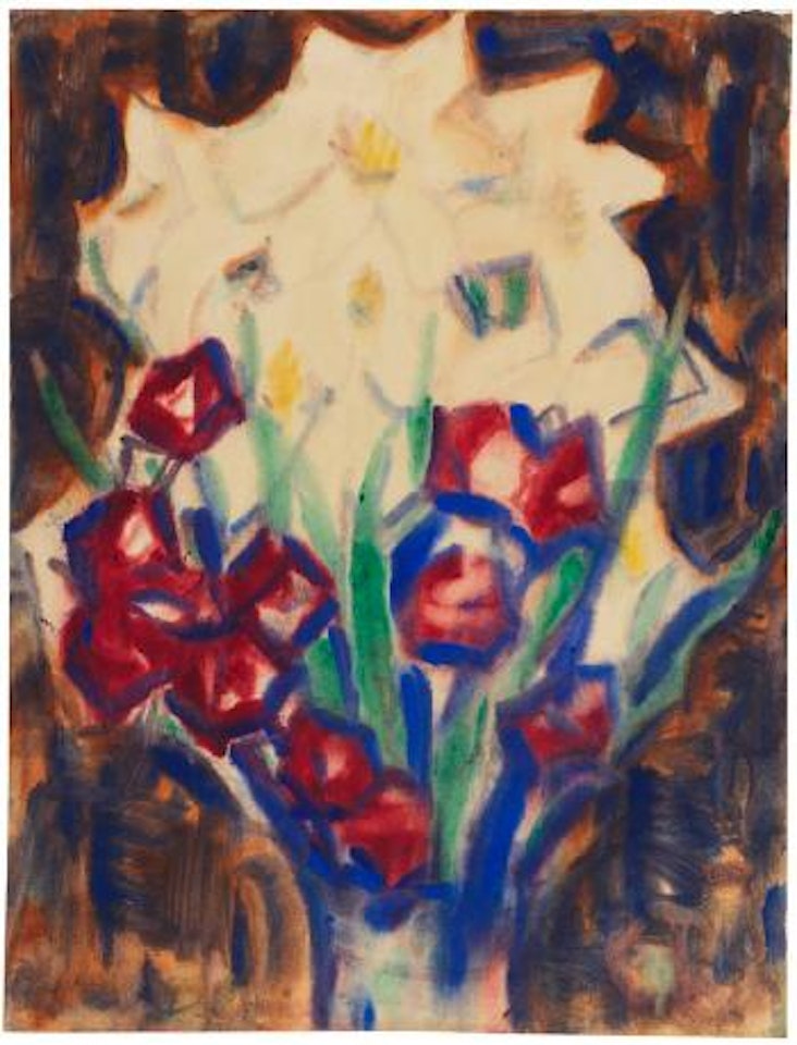 Blumenstillleben by Christian Rohlfs