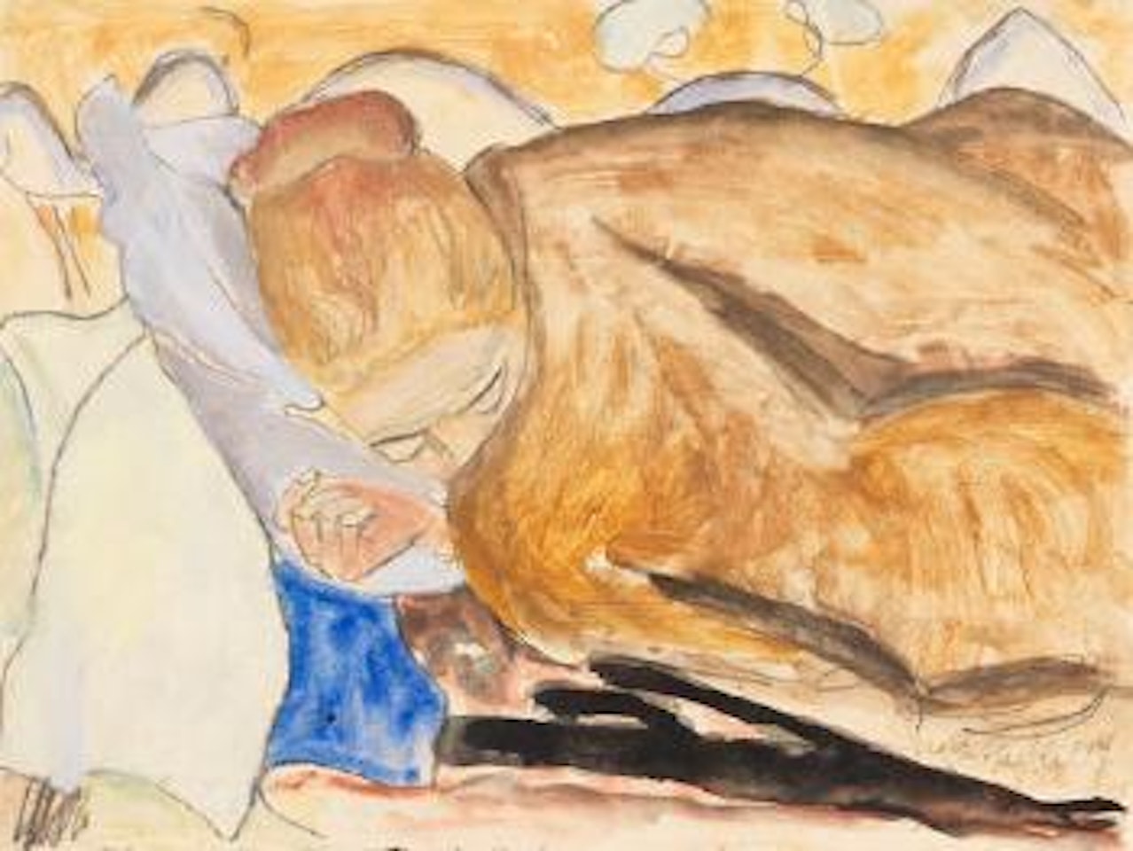 Schlafende by Erich Heckel