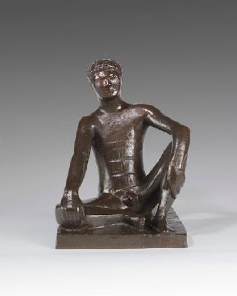 Adam, Sitzend by Gerhard Marcks