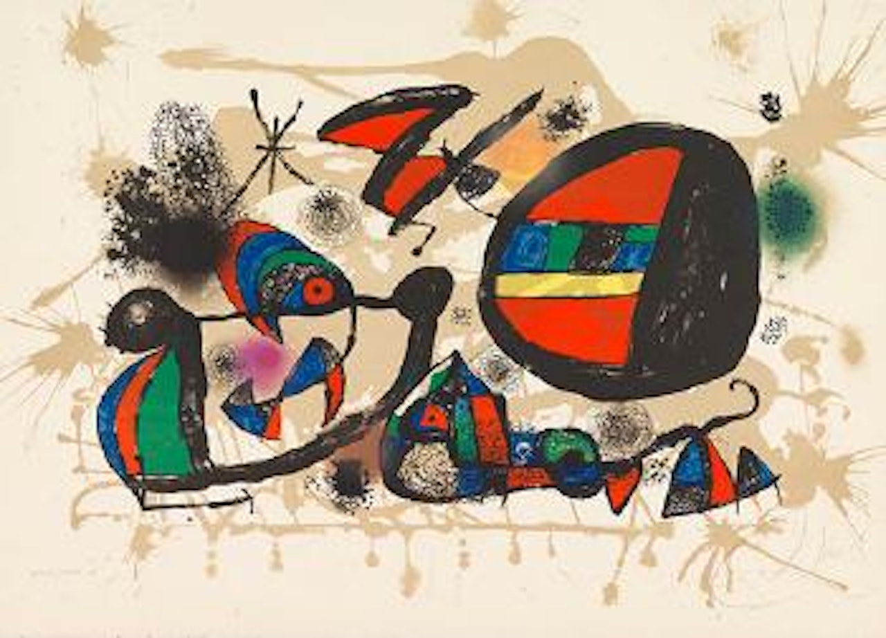 Nid d'alouettes by Joan Miró