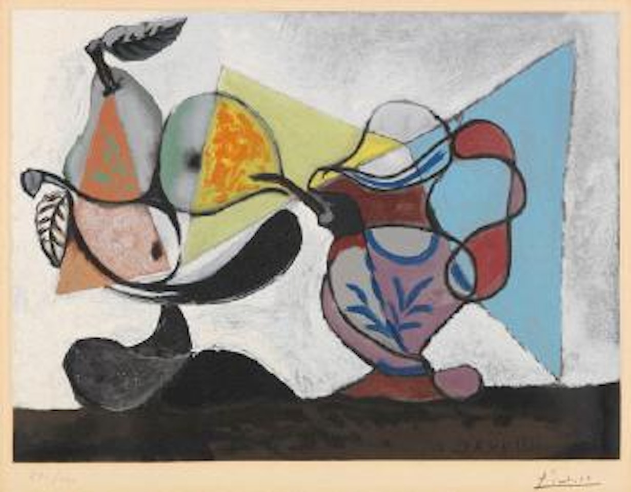 Nature morte aux poires et au pichet (Still Life with Pears and Pitcher) by Pablo Picasso