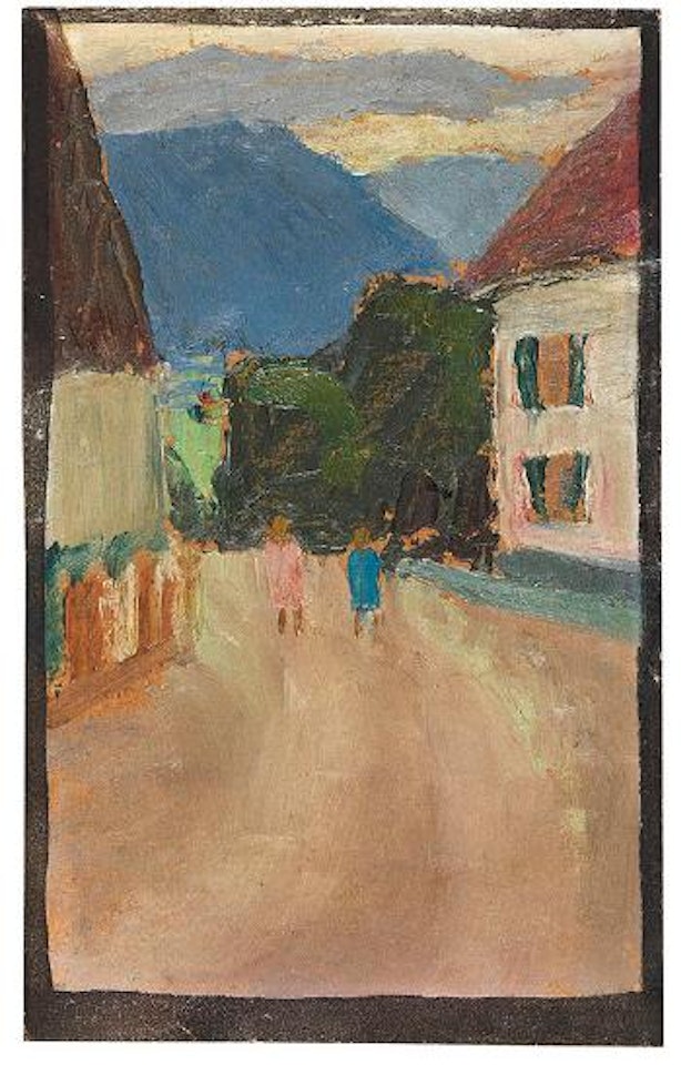 Dorfstraße by Gabriele Münter