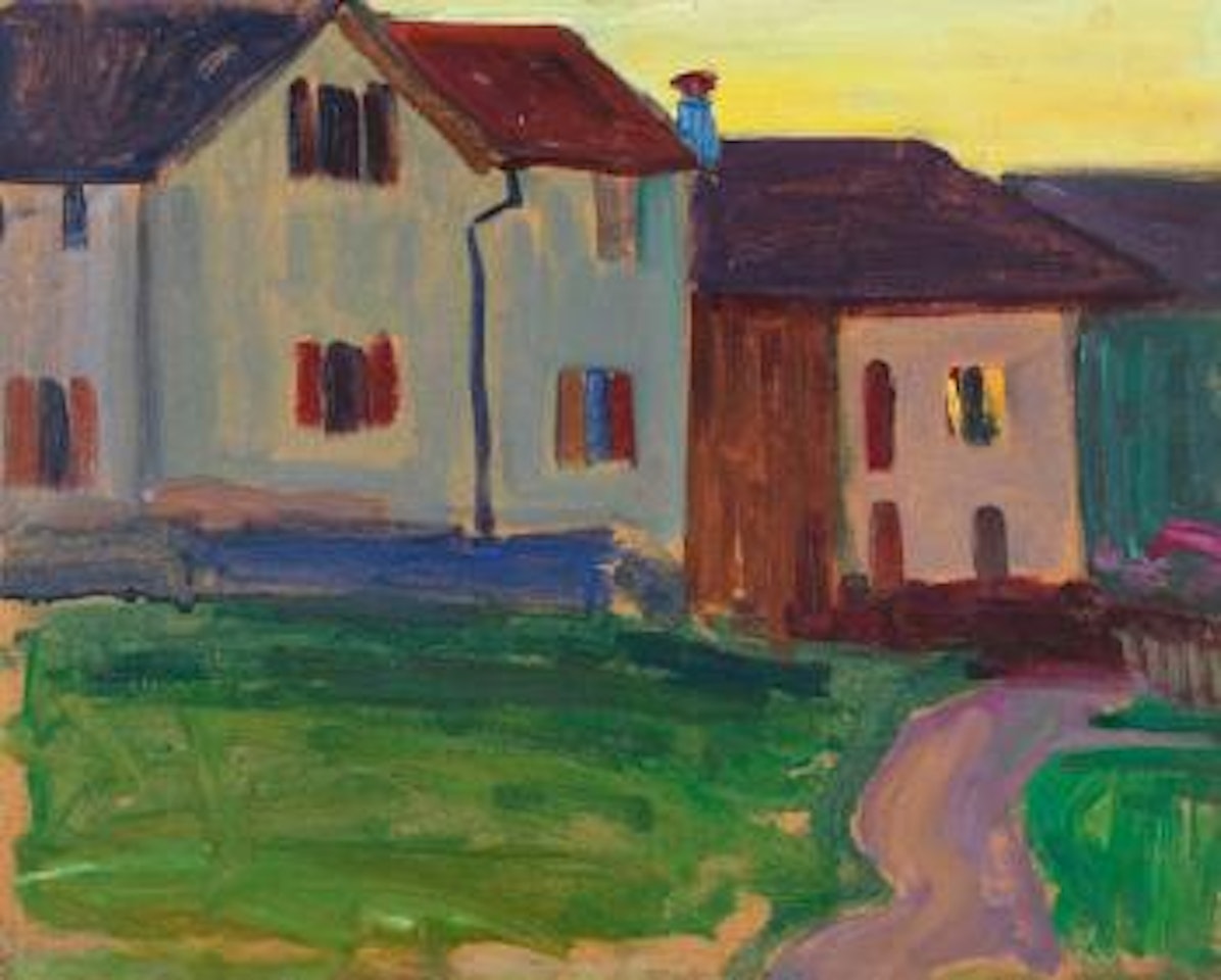 Häuser in Murnau by Gabriele Münter