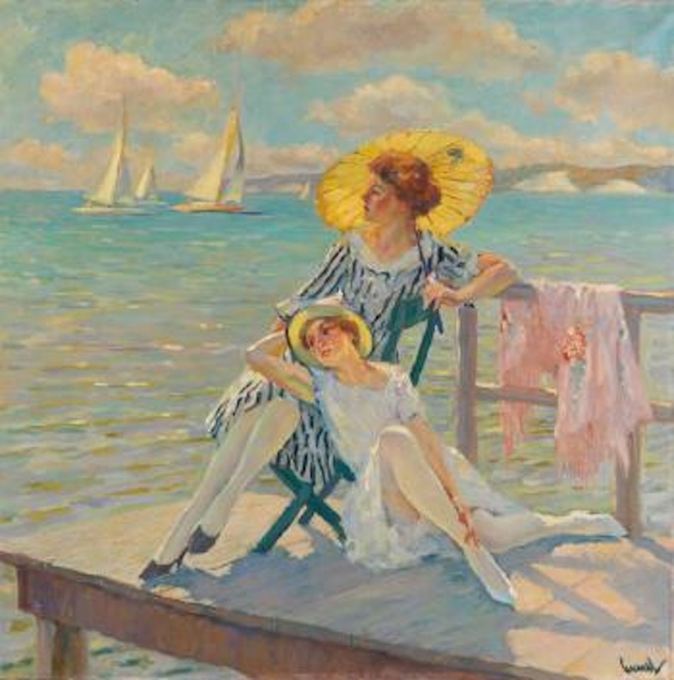 In der Sonne by Edward Cucuel