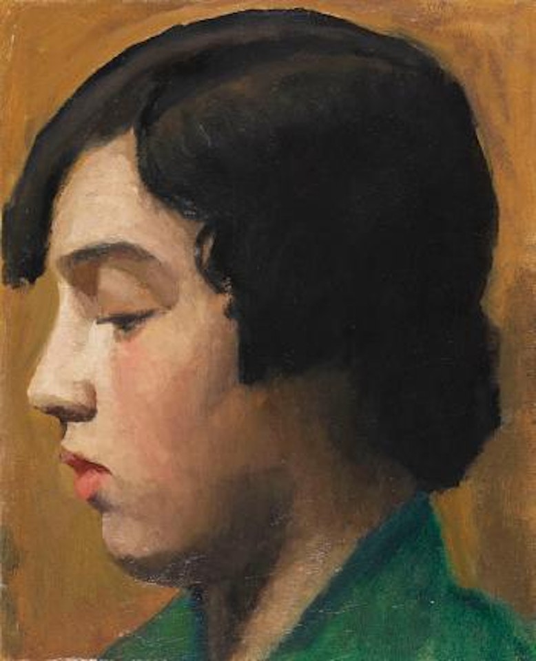 In Gedanken by Gabriele Münter