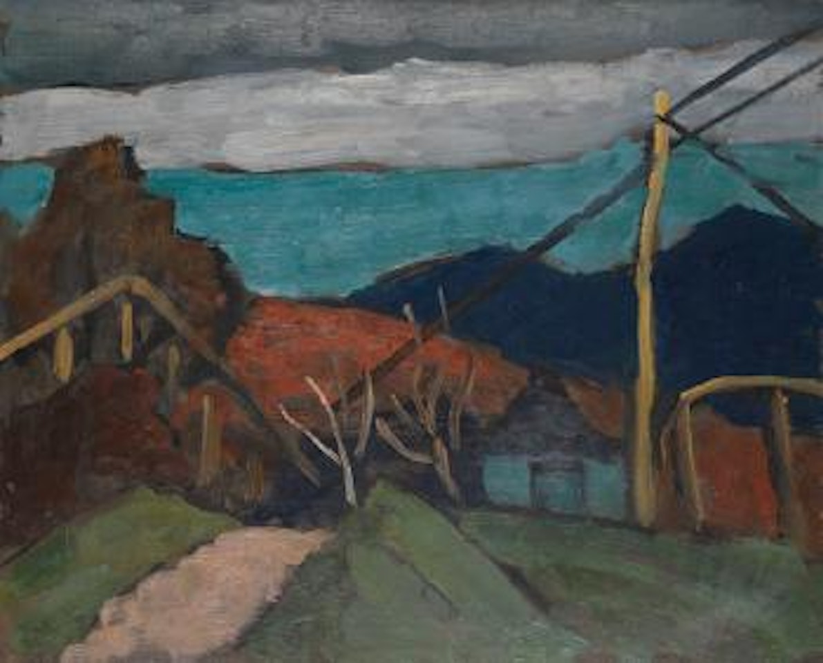 Abend bei Fürstalm by Gabriele Münter