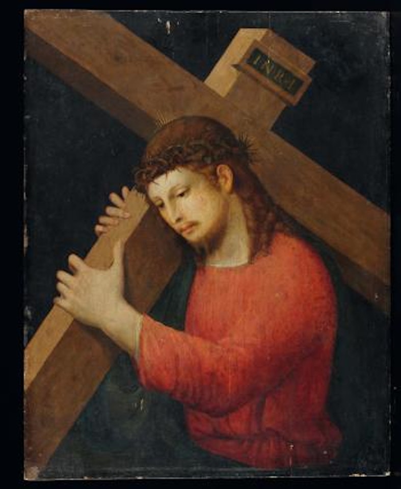 Cristo porta la Croce by German School