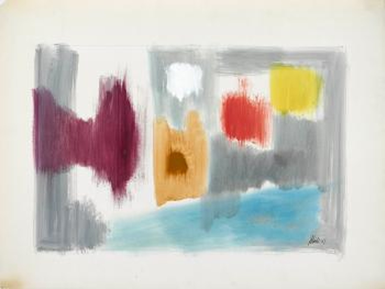 Ohne Titel by Fritz Winter