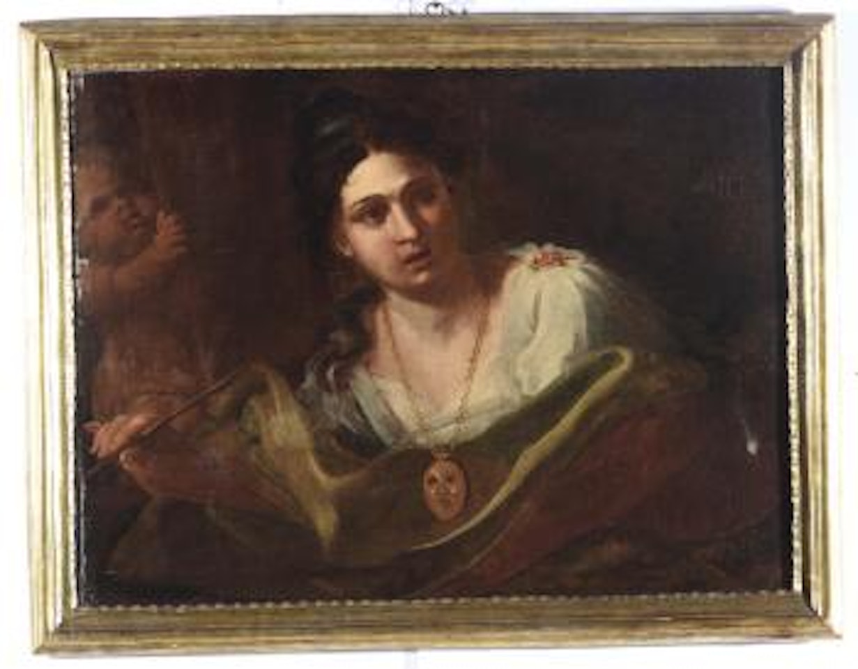 Allegoria della Pittura. Allegoria della Scultura by Neapolitan School