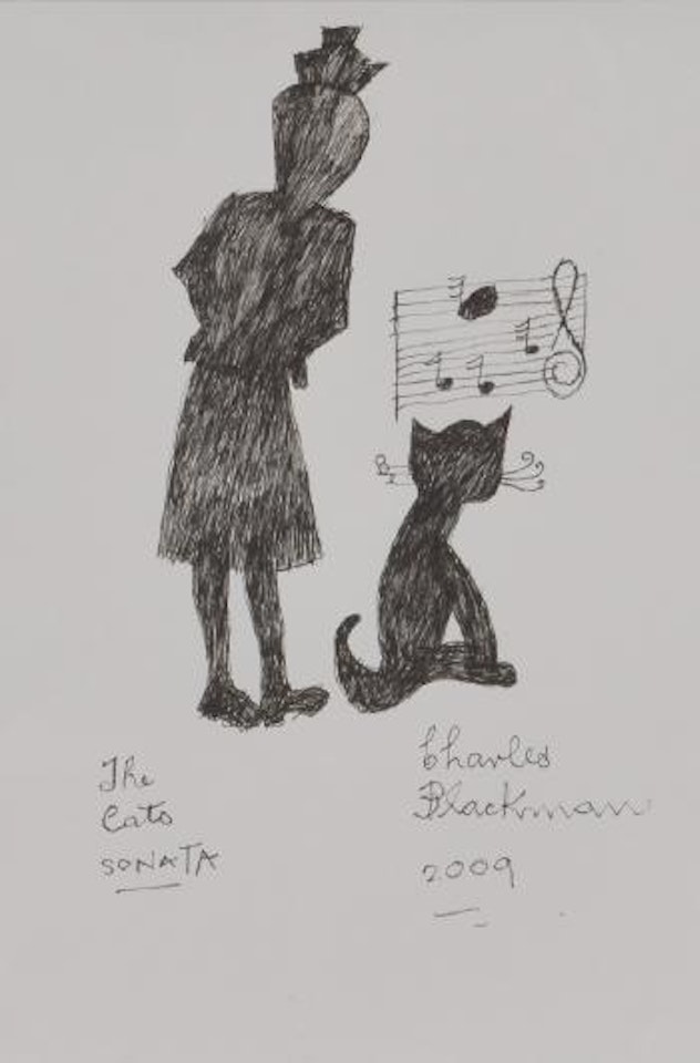 The Cats Sonata by Charles Blackman