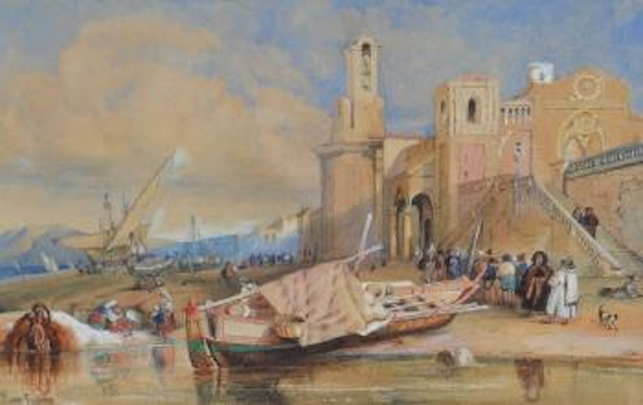 Mediterranean Scene by William Callow