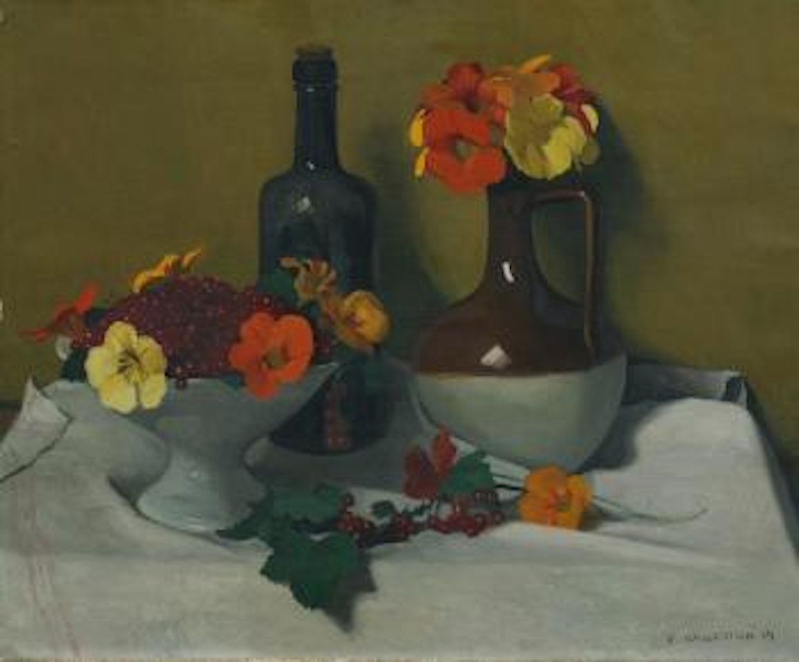 Groseilles et Capucines by Félix Vallotton
