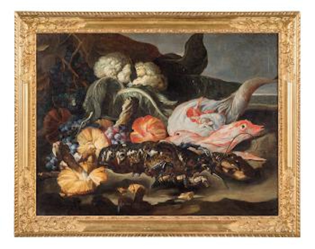 Natura morta di pesci by Neapolitan School