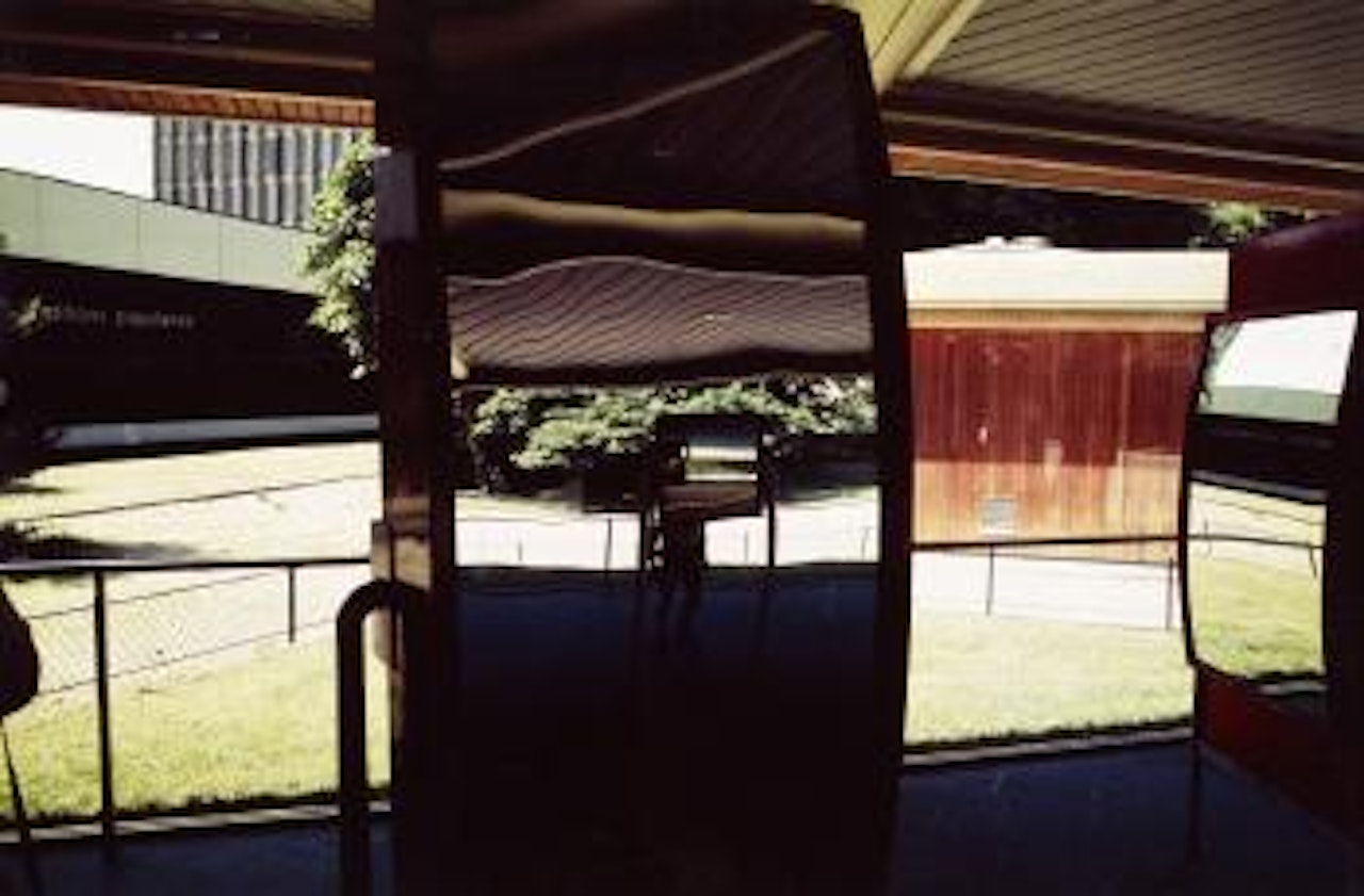 Mirros (from the series: Kodachrome) by Luigi Ghirri