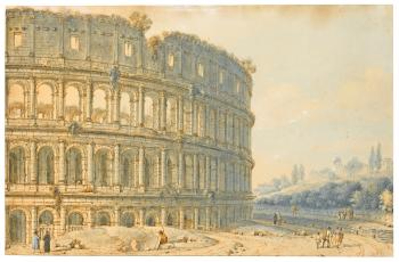 View of The Coliseum by Victor Jean Nicolle