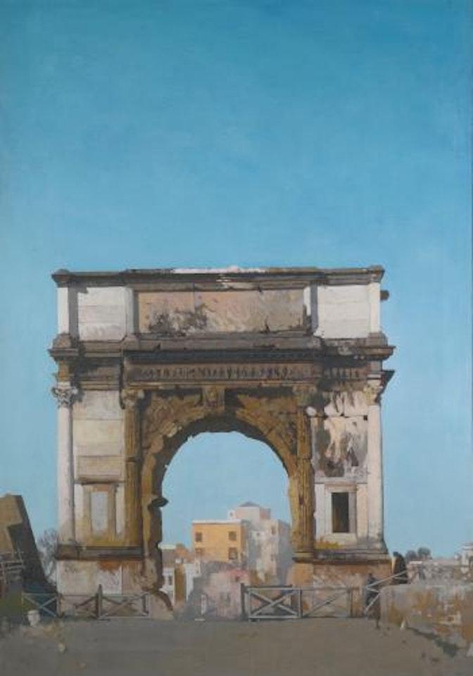 The arch of Titus, Rome by James Kerr-Lawson