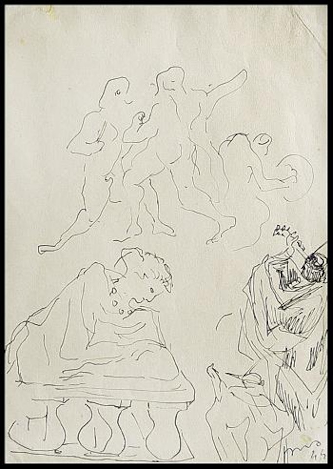 Studi by Lucio Fontana