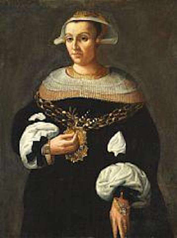 Portrait of a noble lady by Italian School