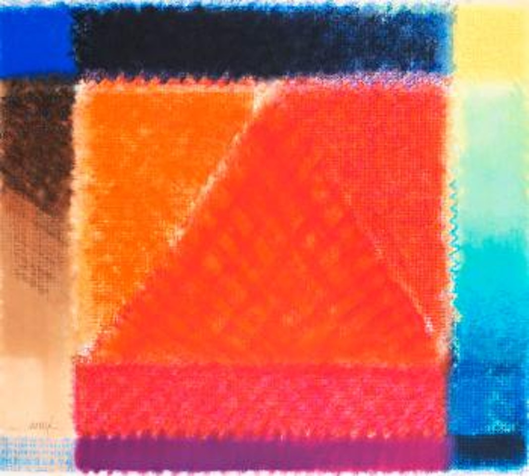 Rote Pyramide by Heinz Mack